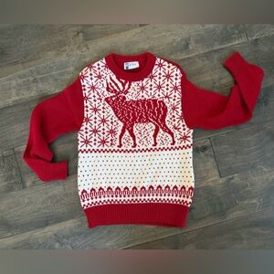 Vintage Heritage unisex ski sweater, heavy-knit wool blend